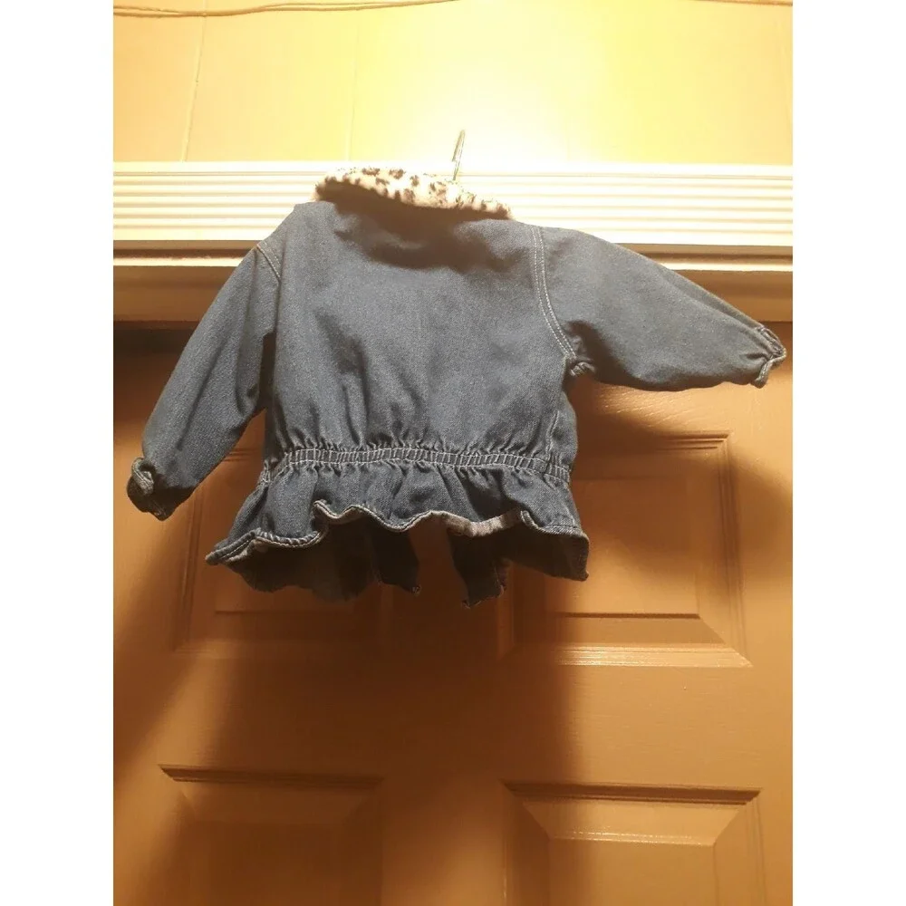 Baby Minnie denim jacket no sz